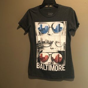 Center Stage Medium Grey Baltimore T-Shirt